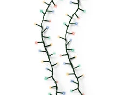 Beautiful Christmas Compact Lights With 500 Cool White Lights And Clear Cable