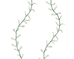 Beautiful Christmas Micro Compact Lights With 480 Warm White Lights With Green Cable