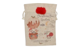 Christmas Eve Goodies Santa Sack