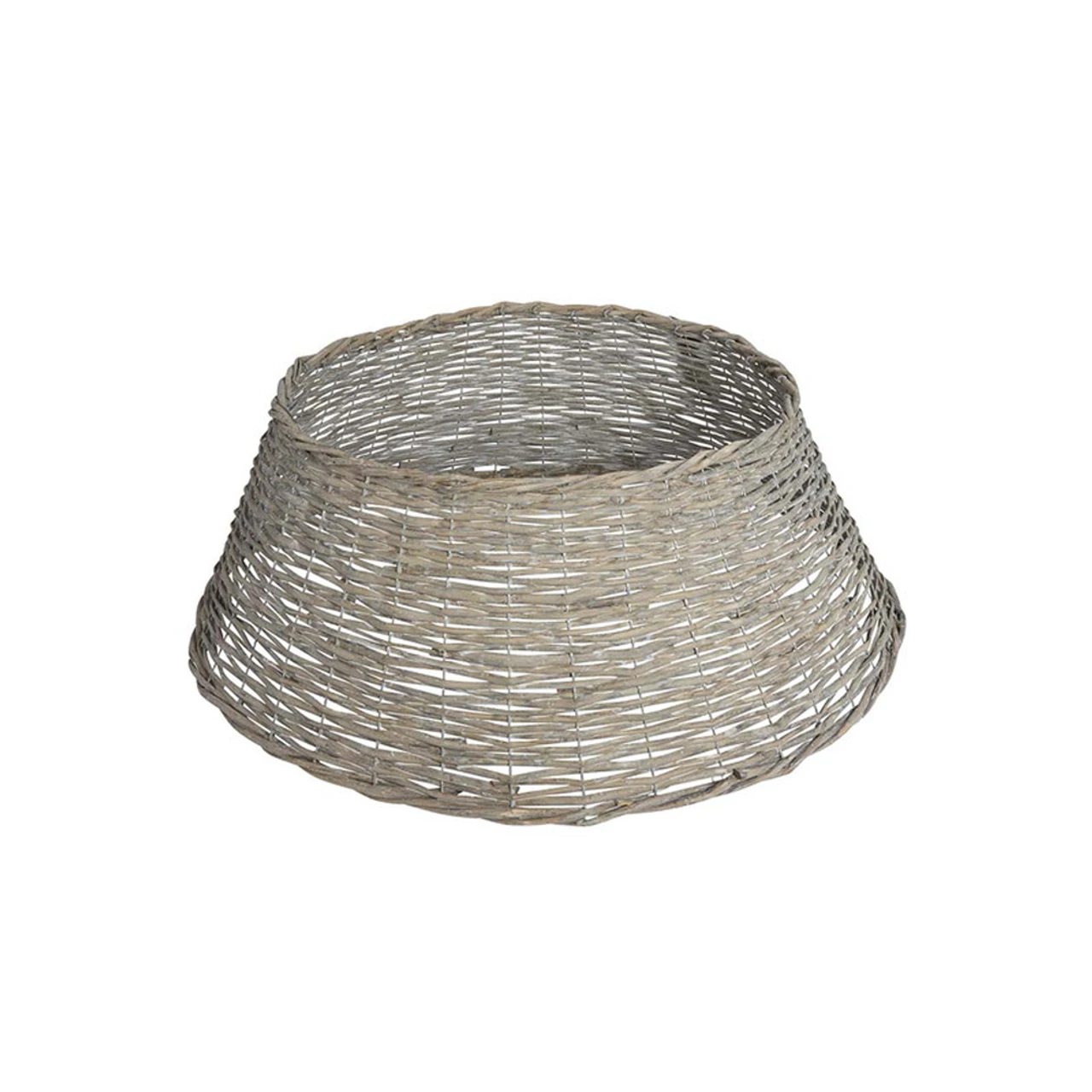 Wicker Willow Christmas Tree Ring - Natural - Large 3 Wicker Willow Christmas Tree Ring - Natural - Large