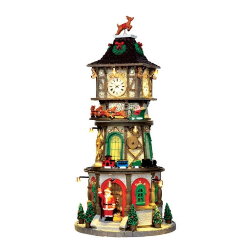 Lemax Christmas Clock Tower 7 Lemax Christmas Clock Tower -JELLY Home Gifts Shop xmalth0616 26725.1665133825